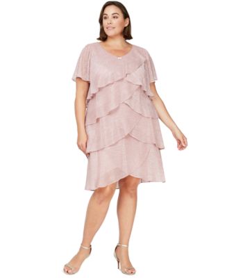 slim fit dress slacks Shop - Impression Dress Floor Length Metallic main image 0