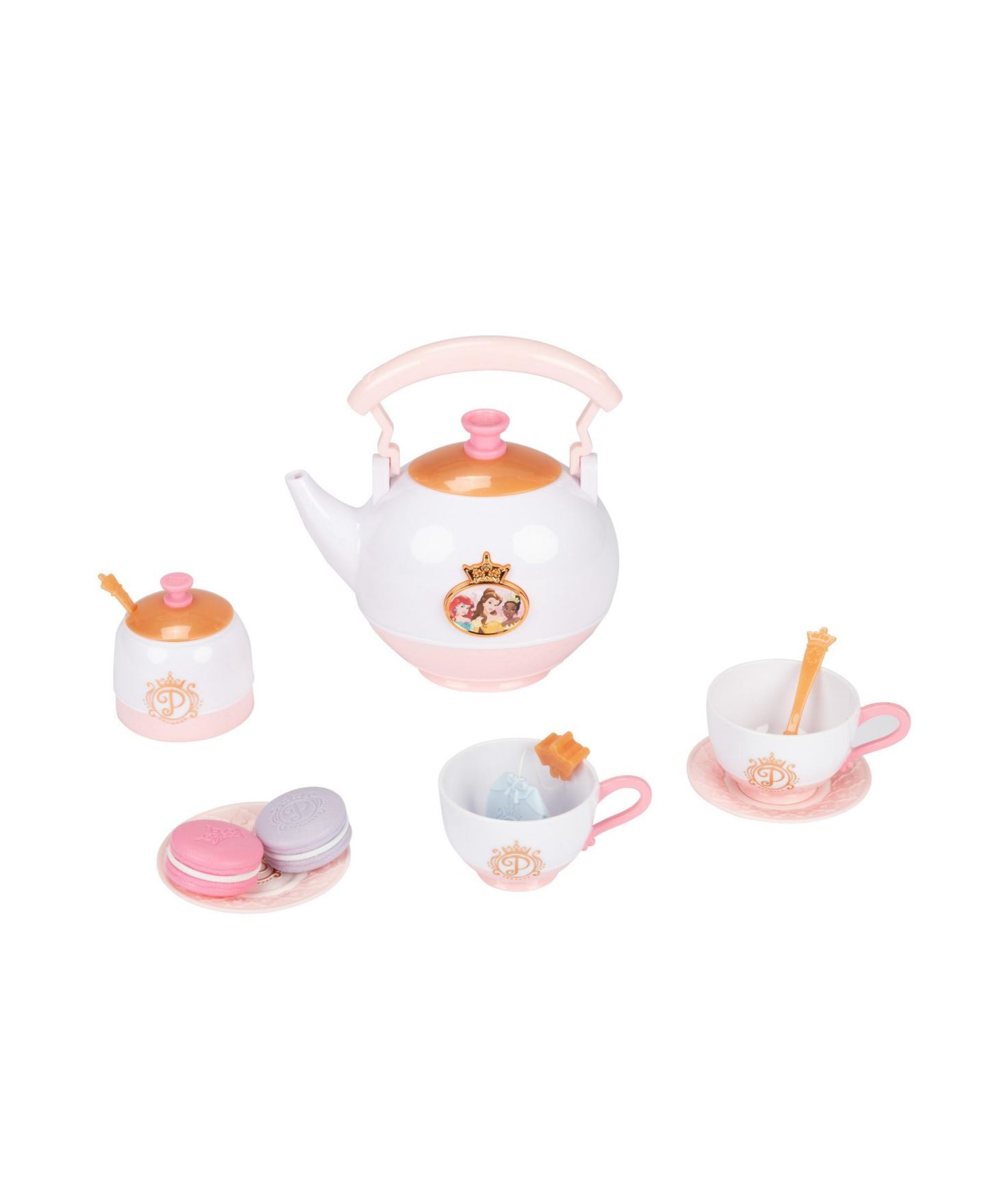 Детские игрушки Disney Princess Sweet Stylin' 7-Piece Tea Set, Ages 3+ — фото 2