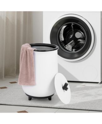 23L Large Luxury Bucket-Style Towel Warmer with Fragrant Disc Holder