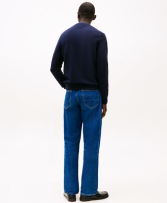 Men's Essential Solid V-Neck Sweater