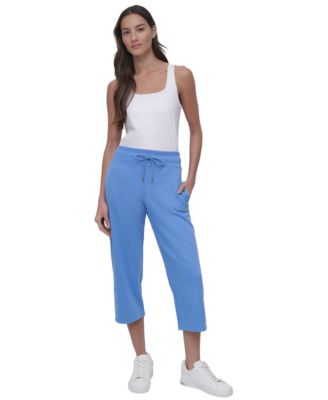 Women's Studded-Logo Cropped Pants