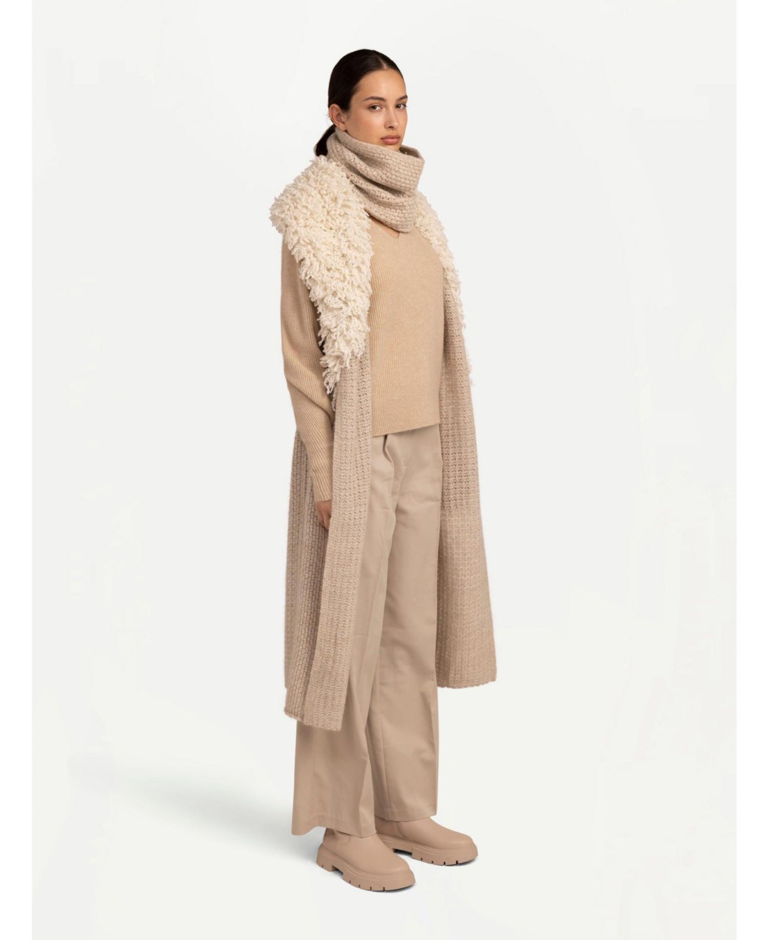 Women's Loop-Stitched Cashmere Vest