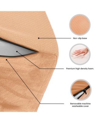 Home Base 5-Step Dog Stairs for Bed, Dog Steps for Couch,  Pet Stair for Cats and Dogs Non-Slip and High Density Foam
