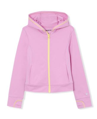 Girls Active Zip Up Track Jacket