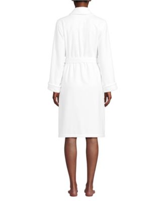 Women's Cotton Terry Knee Length Spa Bath Robe