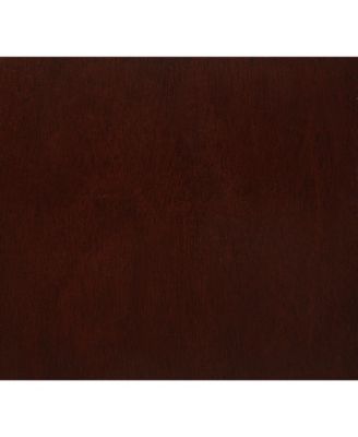 Solid Wood Five-Drawer Dresser with Mirrored Accents for Bedroom Storage