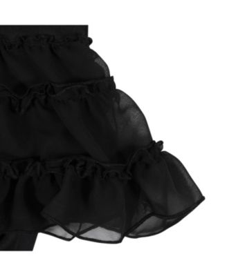 Baby Girls "Little Black Dress" with Tutu and Accent Bow