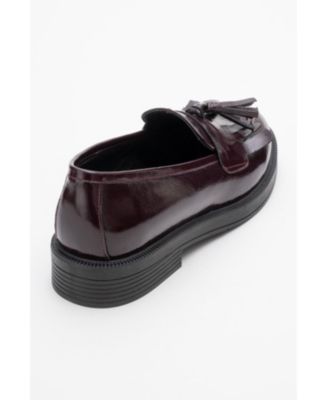 Milly Leather Tassel Loafers