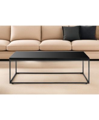 Metal Coffee Table for Modern Living Room or Office Decor