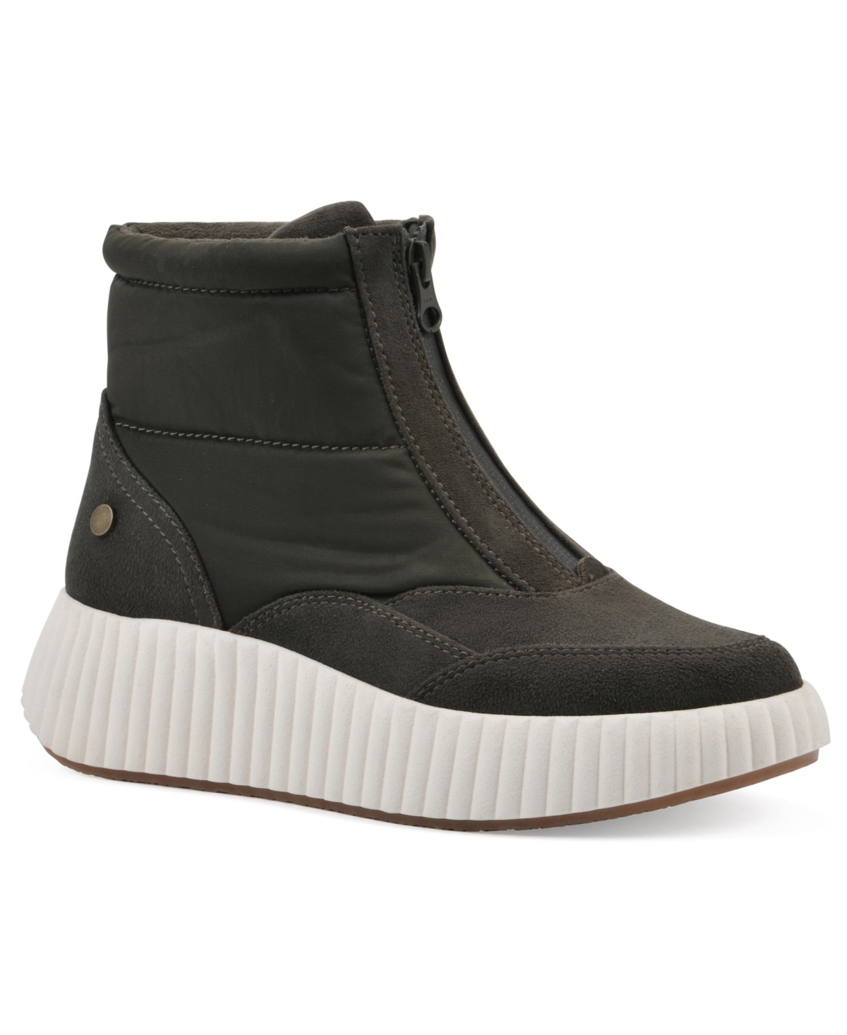Women's Downtown Platform Booties - Army Multi