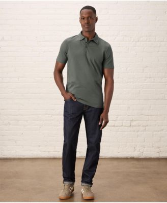 Men's Organic Cotton Luxe Stretch Jersey Slim Polo