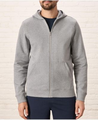 Men's Organic Cotton Cloud Brushed Fleece Zip Hoodie