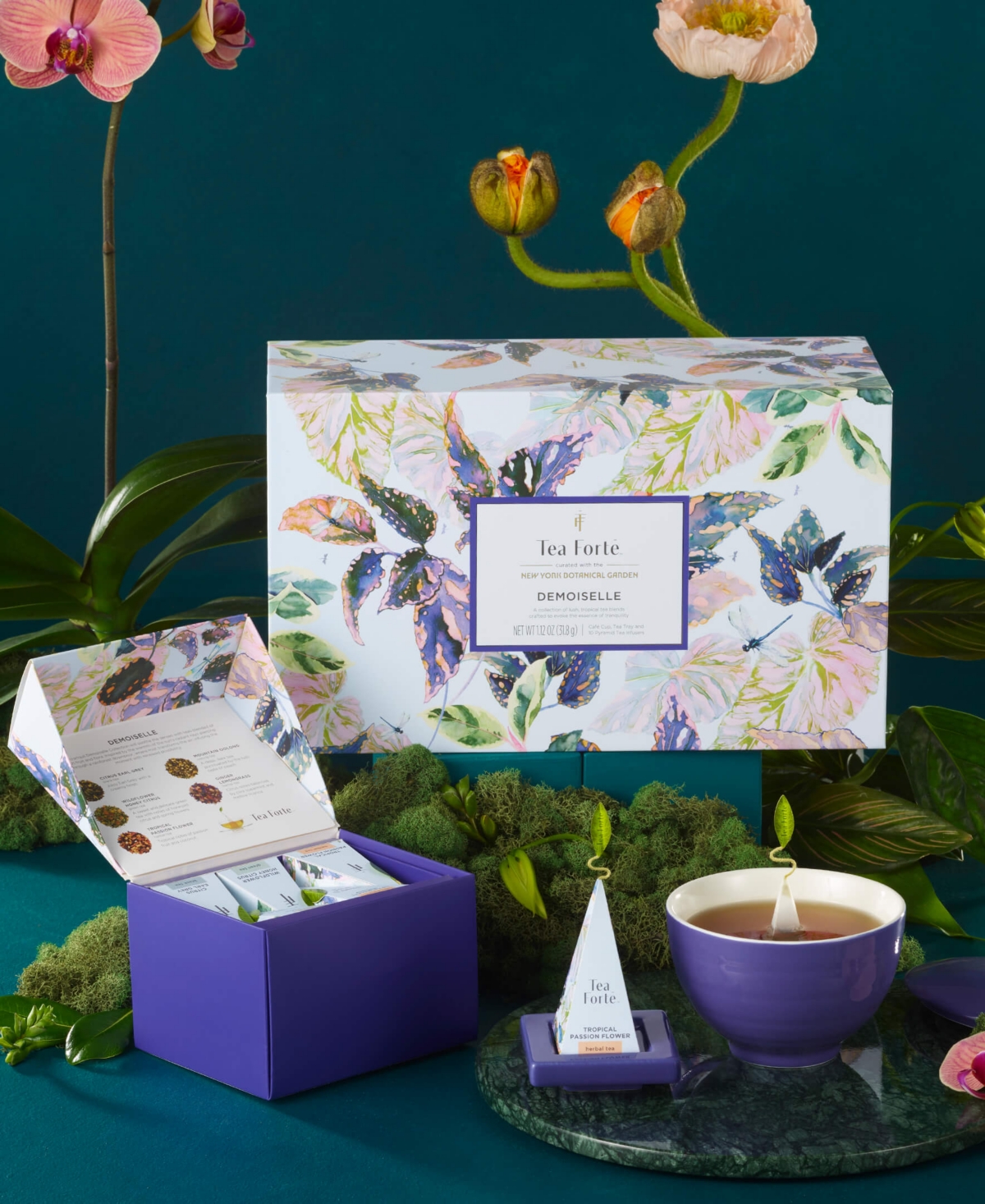 Tea Forte Demoiselle Gift Set, 10 Piece In No Color
