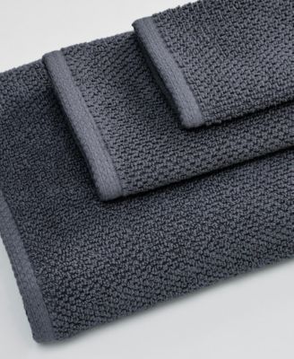 Cotton Textured 6-Piece Bath Towel Set