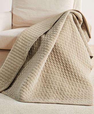 Velvet Stitch Reversible Quilted Throw, 50" x 60"