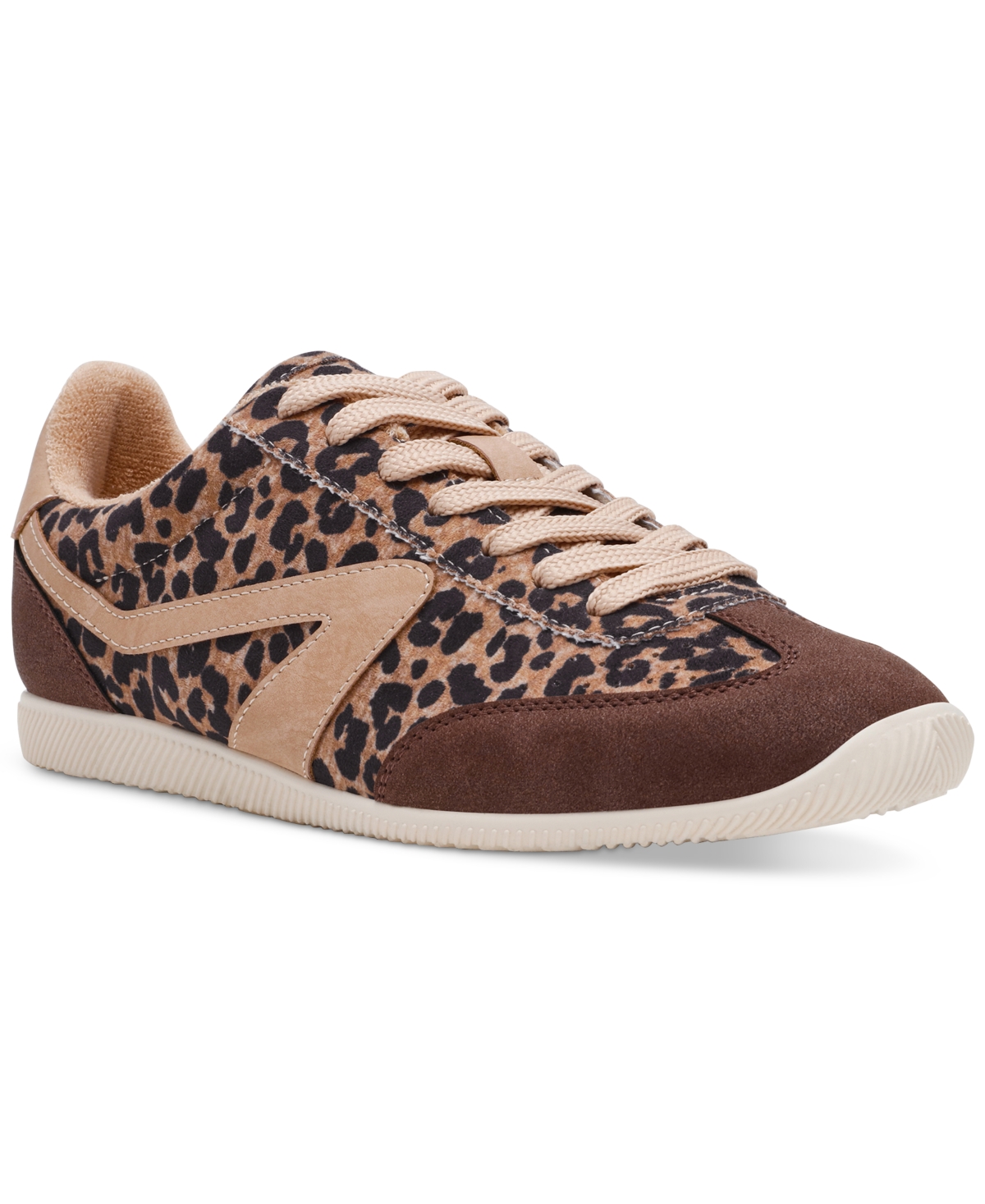 Dv Dolce Vita Women's Gaven Low-profile Lace-up Sneakers In Brown