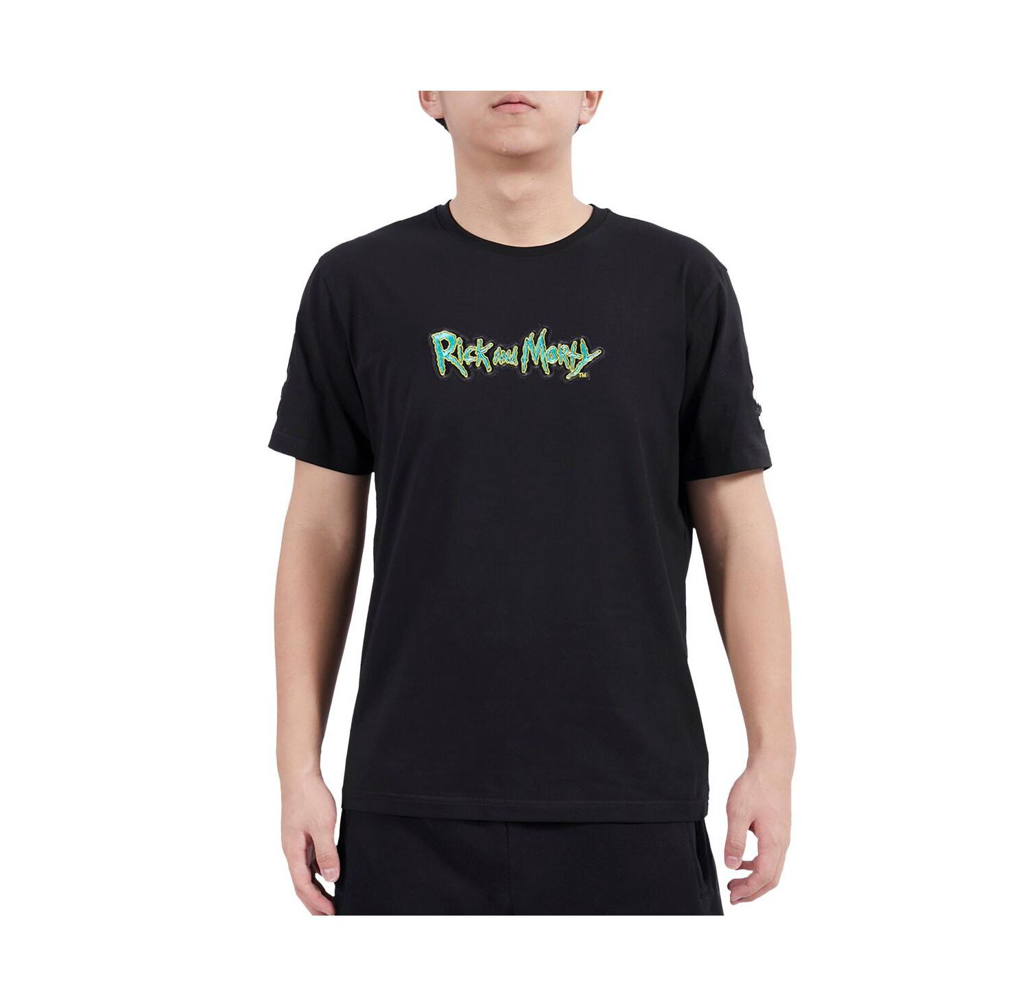 Men's Black Rick And Morty Anatomy Park T-Shirt
