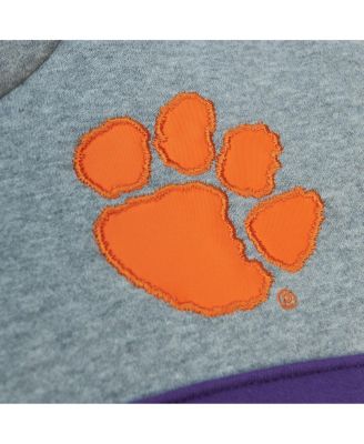 Men's Orange Clemson Tigers Head Coach Pullover Hoodie