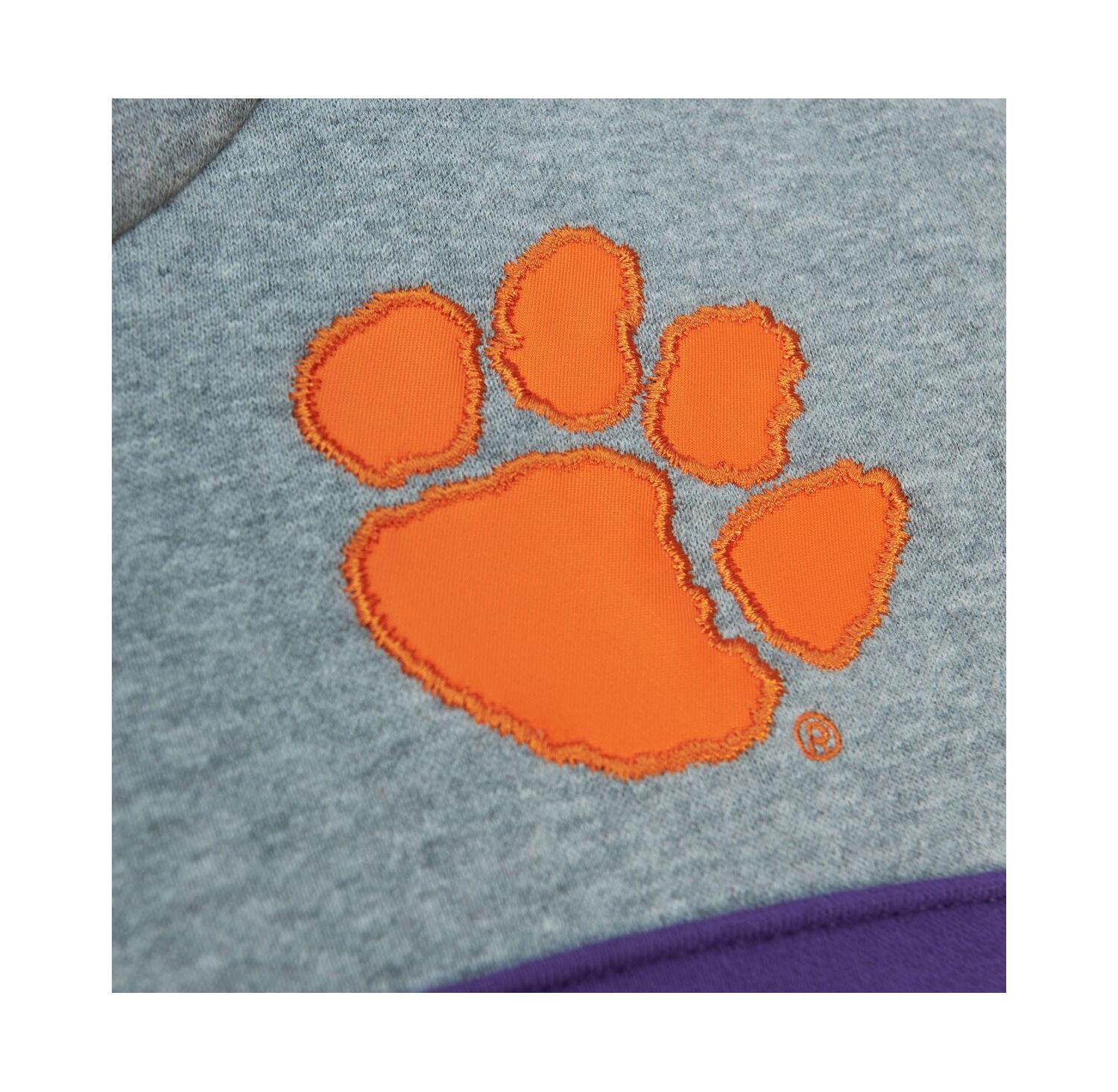 Men's Orange Clemson Tigers Head Coach Pullover Hoodie
