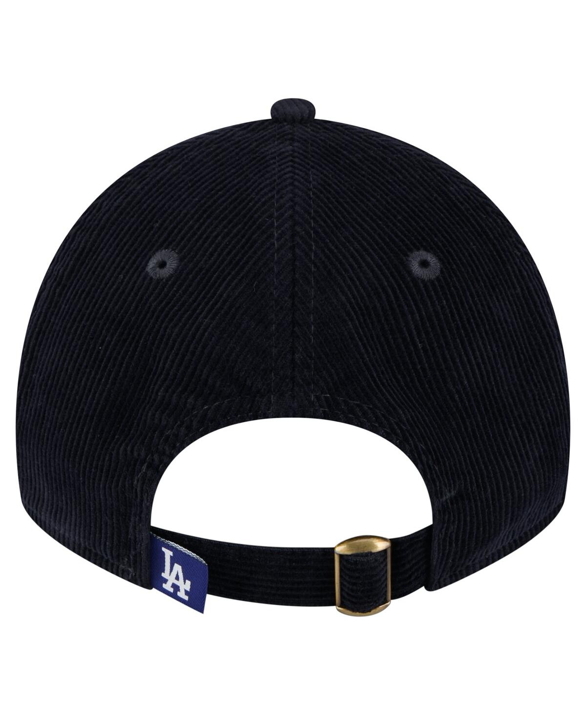 New Era Women's Dark Blue Los Angeles Dodgers Corduroy 9twenty Adjustable Hat In Dark Blue