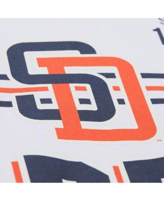 Men's White San Diego Padres Cooperstown Collection Team Origins Premium T-Shirt