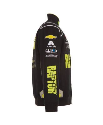 Men's Black William Byron Raptor Full-Snap Twill Uniform Jacket