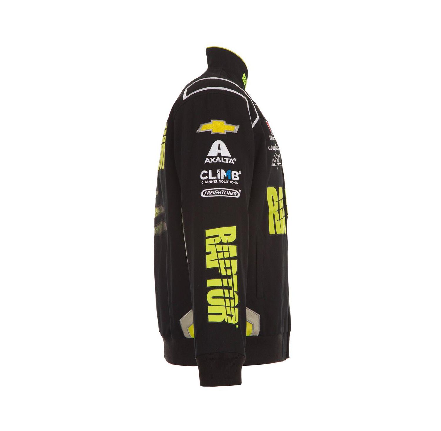 Men's Black William Byron Raptor Full-Snap Twill Uniform Jacket