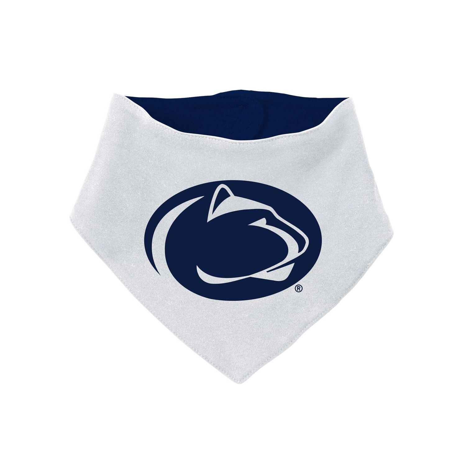 Baby Boys and Girls White Penn State Nittany Lions Bodysuit, Bib and Bootie, Set of 3