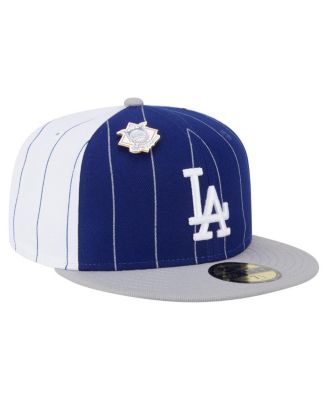 Men's&nbsp;Dark Blue Los Angeles Dodgers Pinstripe 59FIFTY Hat