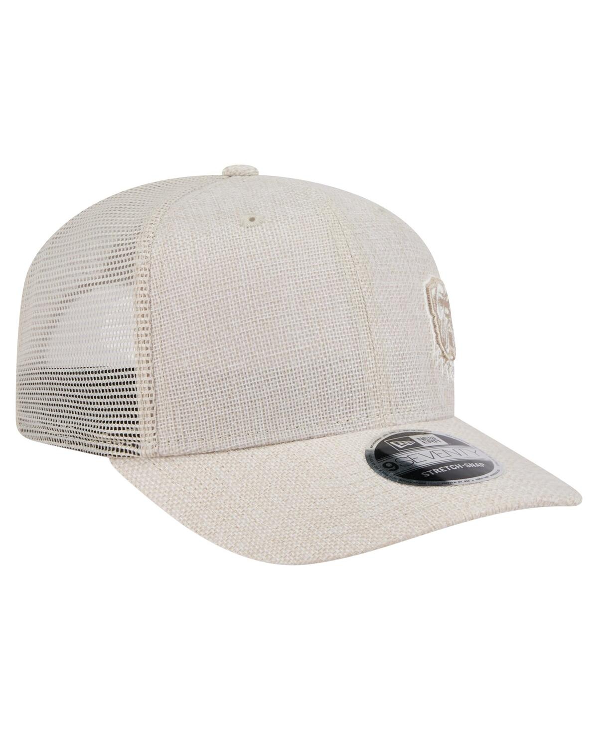 New Era Men's Natural Cleveland Browns Flawless 9seventy Stretch-snap Hat In Natural