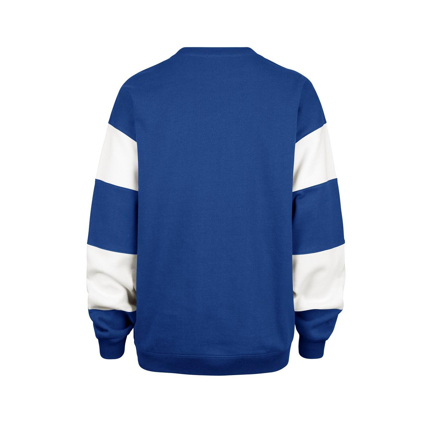 Women's Blue Tampa Bay Lightning Eephus Barred Pullover Sweatshirt