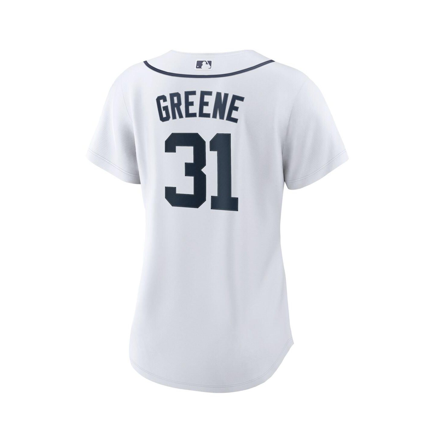 Женский топ Nike Riley Greene White Detroit Tigers Home Replica Player Jersey — фото 2