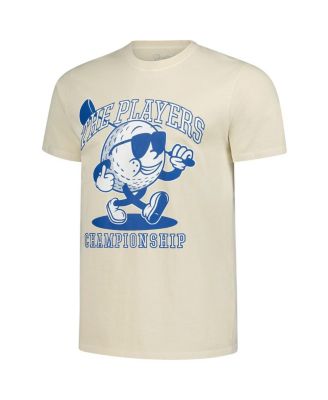Men's Tan THE PLAYERS Golf Ball Guy Garment Dyed T-Shirt