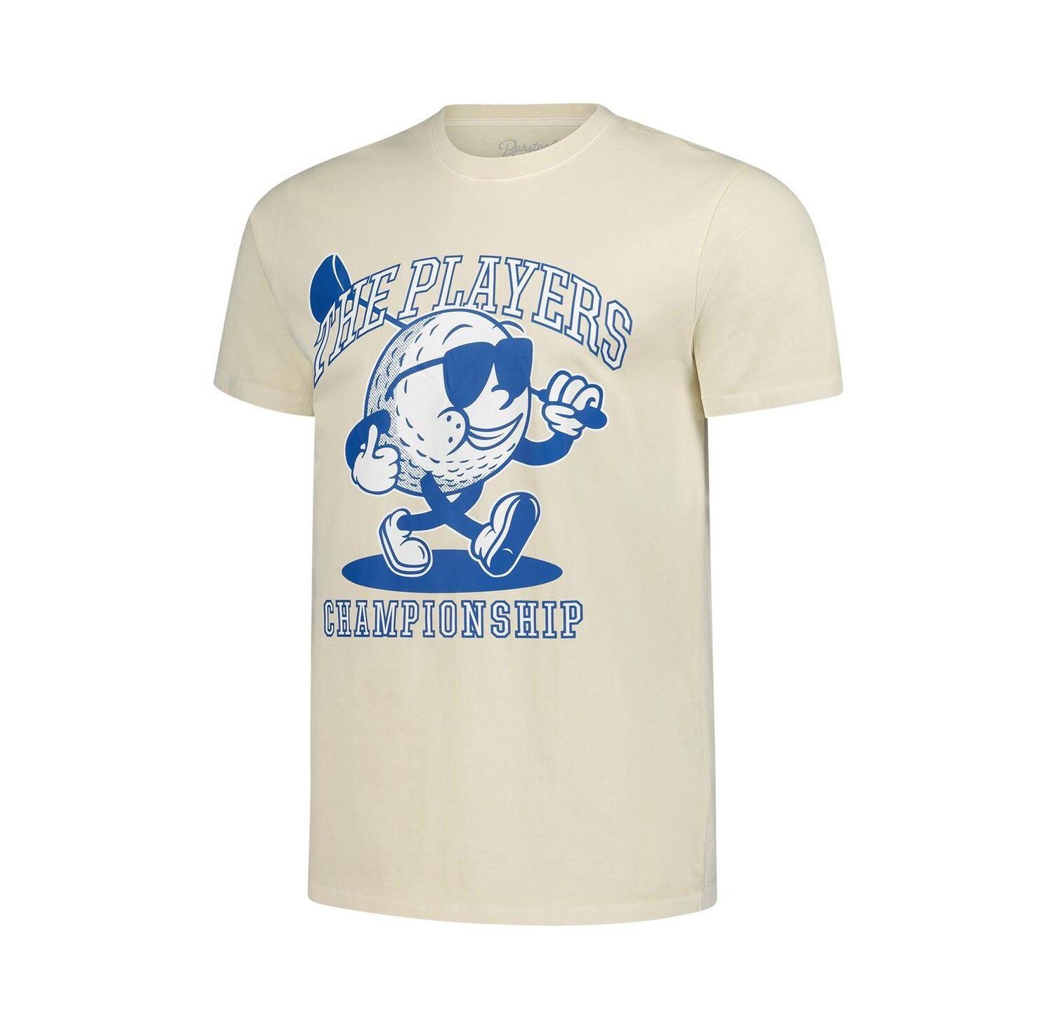 Men's Tan THE PLAYERS Golf Ball Guy Garment Dyed T-Shirt