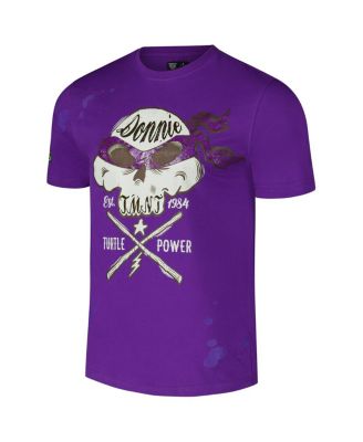 Men's Purple Teenage Mutant Ninja Turtles Turtle Power T-Shirt