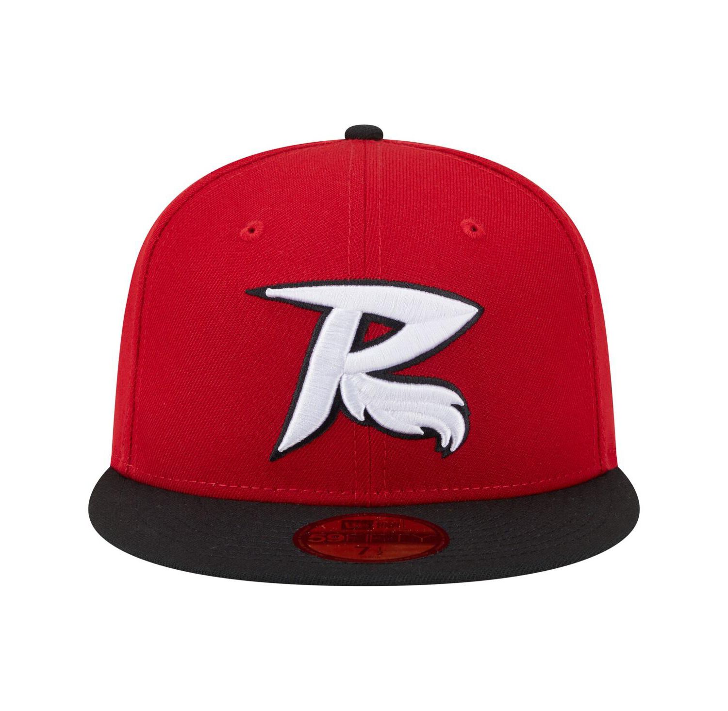 Men's Red/Black Richmond Flying Squirrels Authentic Collection 59FIFTY Hat
