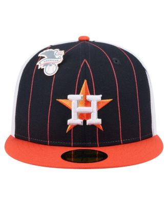 Men's&nbsp;Navy Houston Astros Pinstripe 59FIFTY Hat
