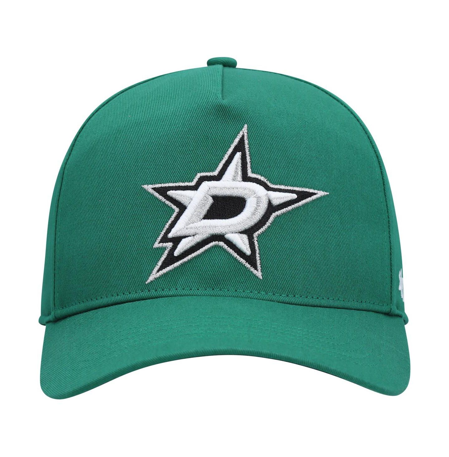 Мужская кепка '47 Brand Kelly Green Dallas Stars Primary Hitch Snapback Hat — фото 4
