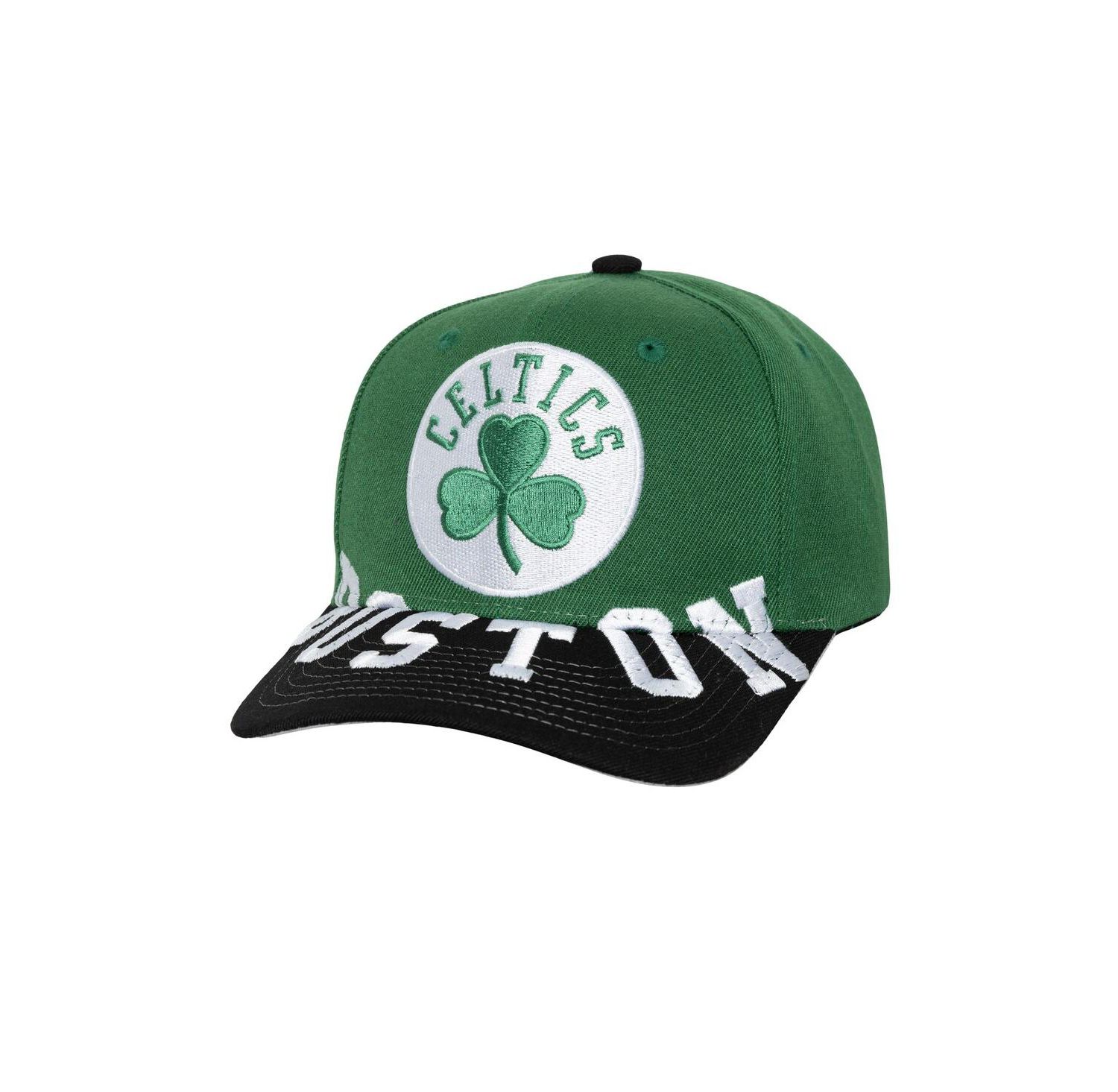Men's Kelly Green/Black Boston Celtics Under Arch Two-Tone Pro Crown Snapback Hat