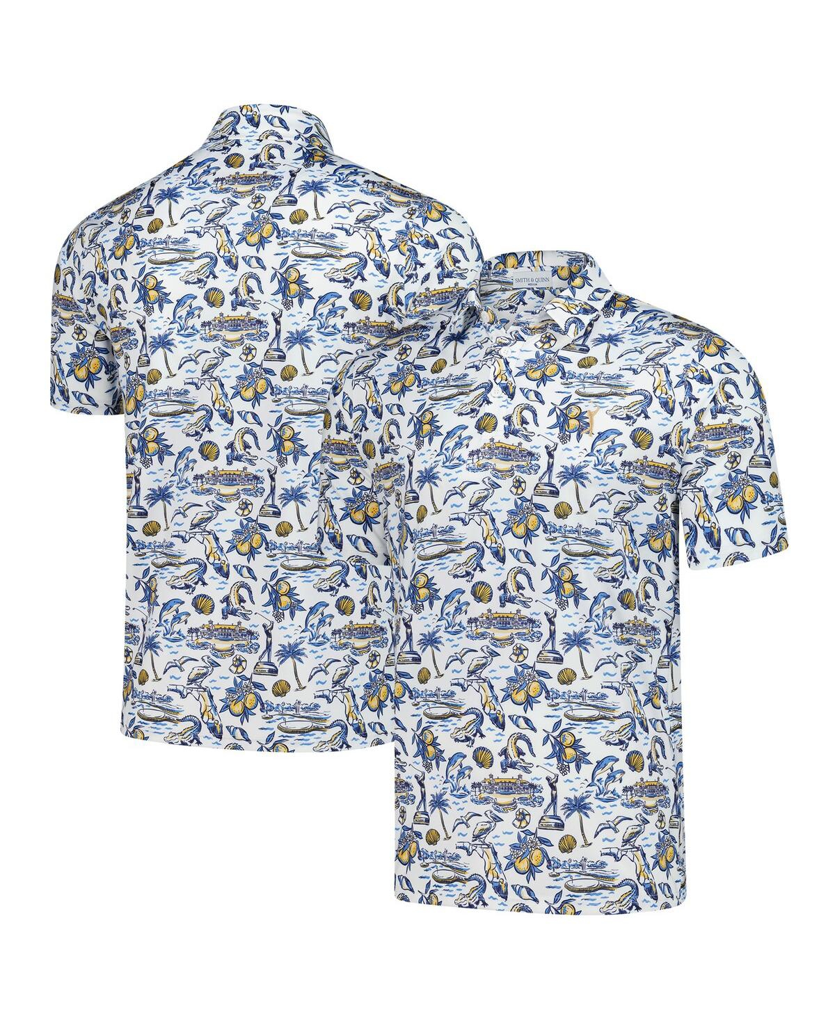 Men's White 2025 The Players Florida Icon Smith Polo Shirt - White