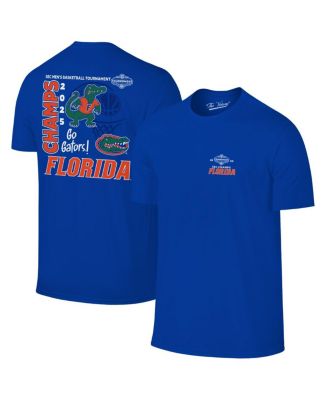 The Victory - Men's Royal Florida Gators 2025 SEC Men's Basketball Conference Tournament Champions T-Shirt