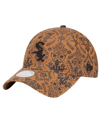 New Era - Women's Brown Chicago White Sox Vintage Deco 9TWENTY Adjustable Hat