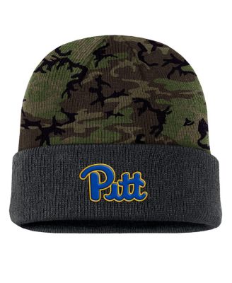 Nike - Men's  Camo Pitt Panthers Military Appreciation Cuffed Knit Hat