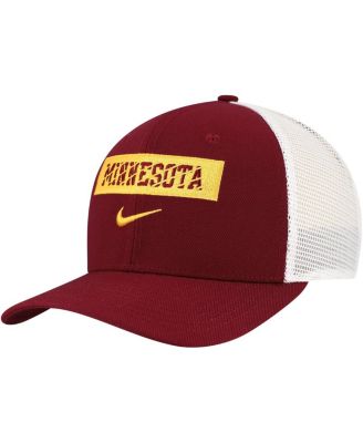 Nike - Men's  Maroon Minnesota Golden Gophers 2024/25 Sideline Rise Trucker Adjustable Hat