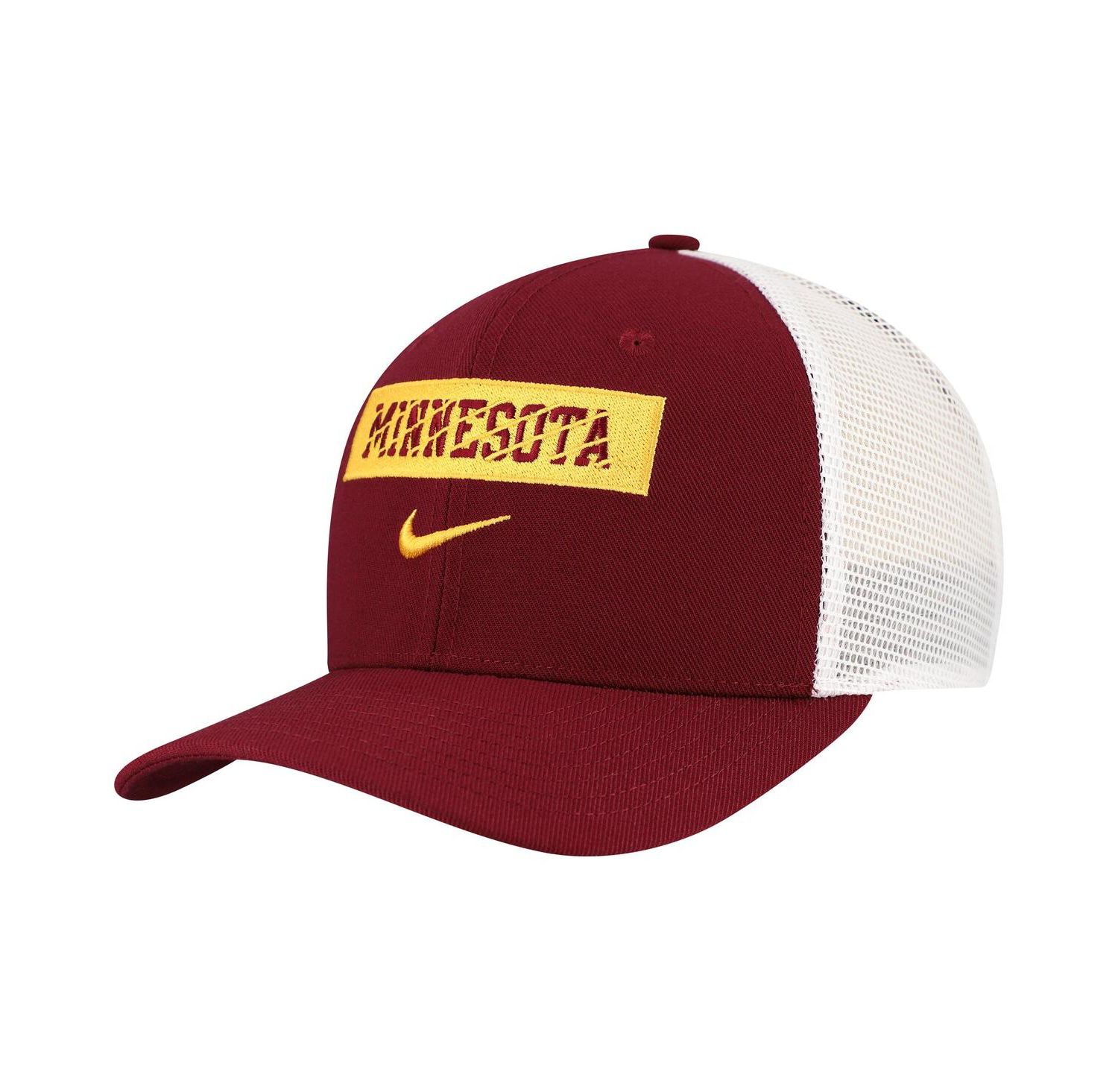 Men's Maroon Minnesota Golden Gophers 2024/25 Sideline Rise Trucker Adjustable Hat