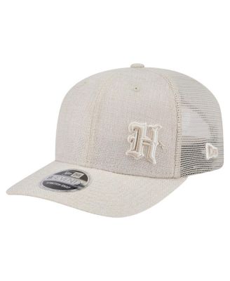 New Era - Men's  Natural Houston Texans Flawless 9SEVENTY Stretch-Snap Hat