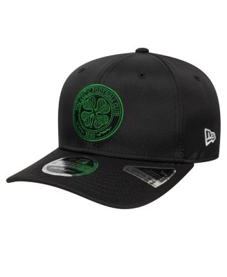 New Era - Men's  Black Celtic Core 9SEVENTY Stretch-Snap Hat