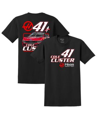 Stewart-Haas Racing Team Collection - Men's Black Cole Custer Haas 41 Car T-Shirt