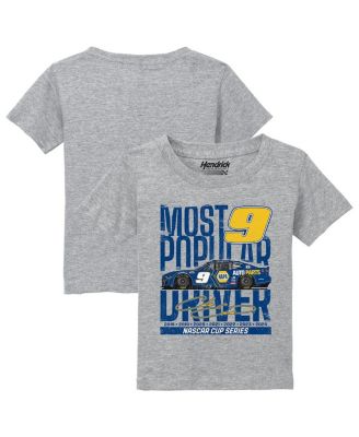 Hendrick Motorsports Team Collection - Toddler Heather Gray Chase Elliott Car T-Shirt