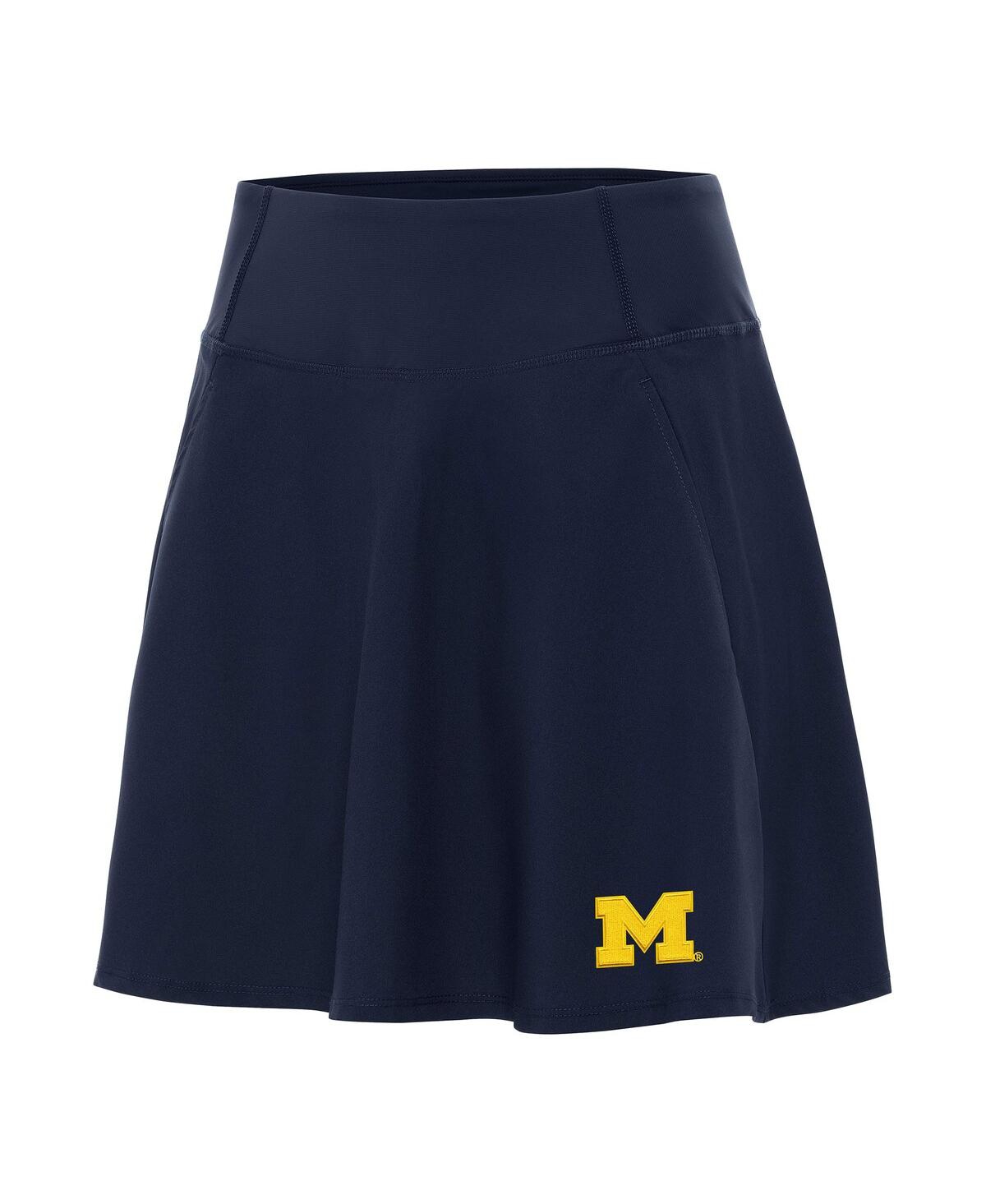 Women's Navy Michigan Wolverines Chip Skort - Navy